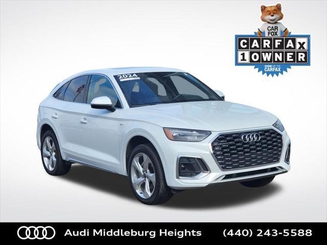 used 2024 Audi Q5 Sportback car, priced at $43,839