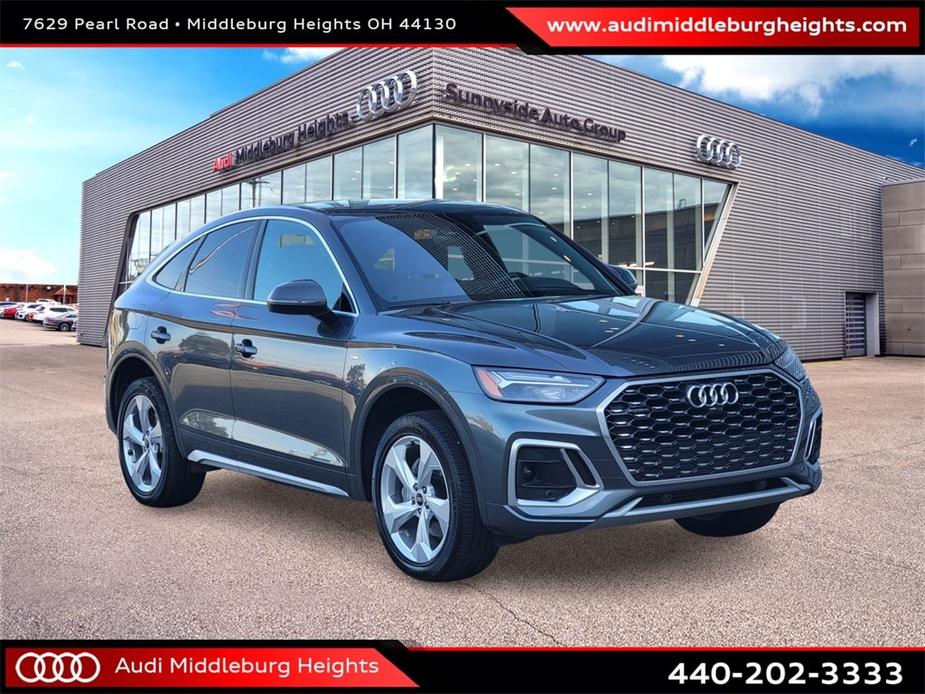 used 2024 Audi Q5 Sportback car, priced at $45,250