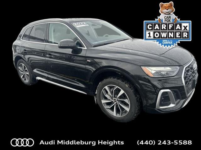 used 2022 Audi Q5 car, priced at $36,434