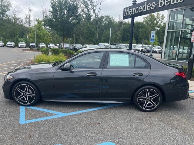 used 2024 Mercedes-Benz C-Class car, priced at $40,883