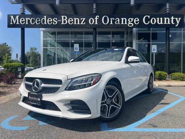 used 2021 Mercedes-Benz C-Class car, priced at $26,092