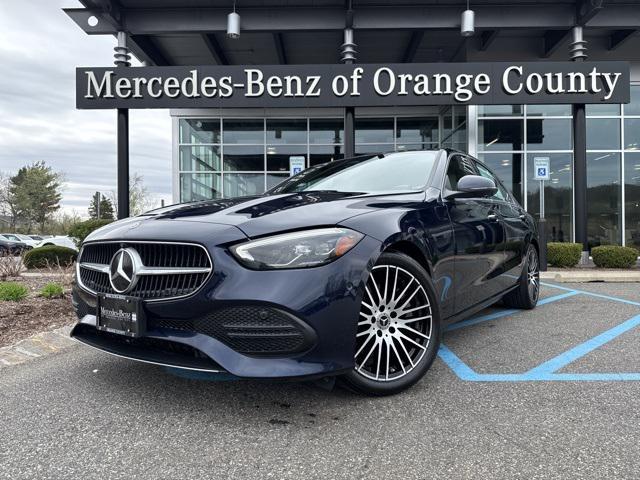 used 2022 Mercedes-Benz C-Class car, priced at $33,953