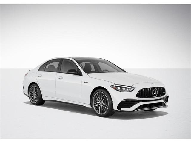 new 2024 Mercedes-Benz AMG C 43 car, priced at $72,375