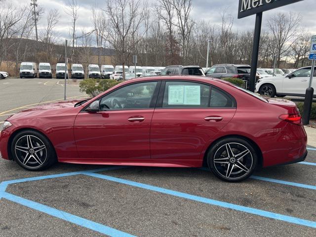 used 2024 Mercedes-Benz C-Class car, priced at $46,991