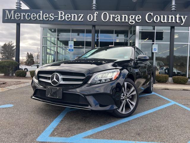 used 2021 Mercedes-Benz C-Class car, priced at $27,391