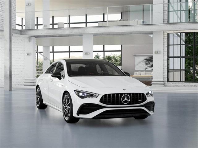 new 2025 Mercedes-Benz AMG CLA 35 car, priced at $62,380