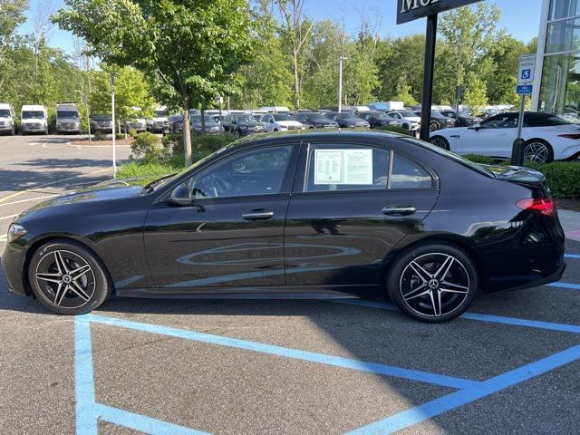 used 2024 Mercedes-Benz C-Class car, priced at $50,744