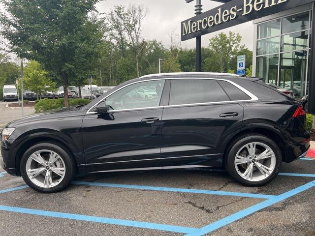 used 2021 Audi Q8 car, priced at $49,555