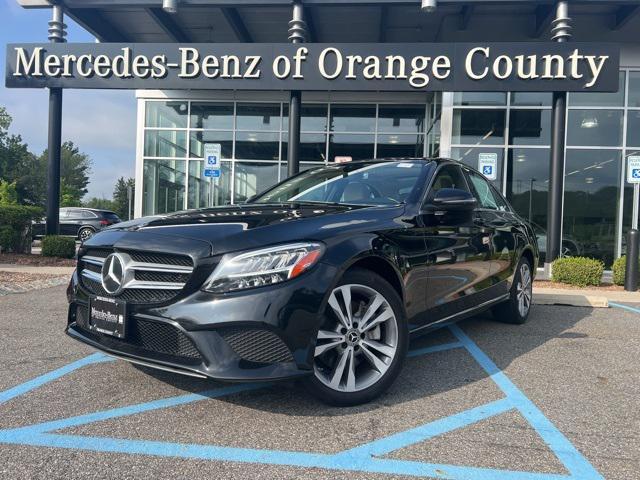 used 2021 Mercedes-Benz C-Class car, priced at $27,791