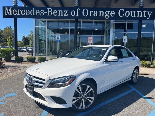 used 2021 Mercedes-Benz C-Class car, priced at $28,691