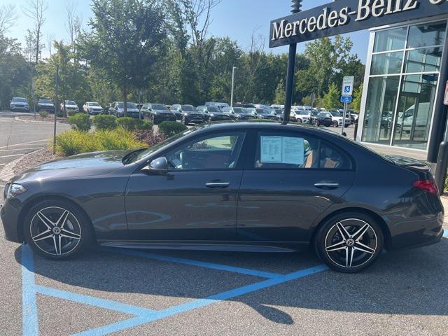 used 2025 Mercedes-Benz C-Class car, priced at $50,991