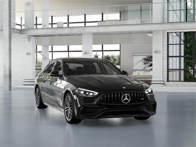 new 2025 Mercedes-Benz AMG C 43 car, priced at $74,010