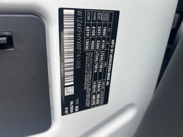 new 2024 Mercedes-Benz Sprinter 2500 car, priced at $68,711