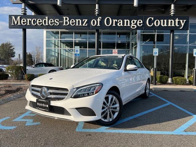 used 2021 Mercedes-Benz C-Class car, priced at $31,974