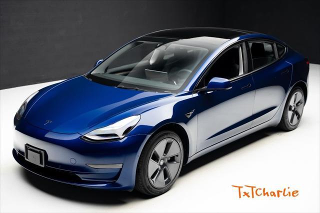 used 2022 Tesla Model 3 car, priced at $26,999