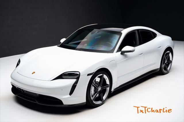 used 2022 Porsche Taycan car, priced at $58,999