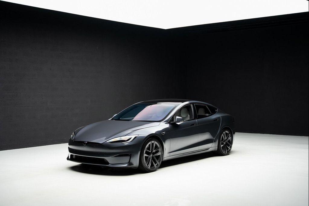 used 2022 Tesla Model S car, priced at $53,999