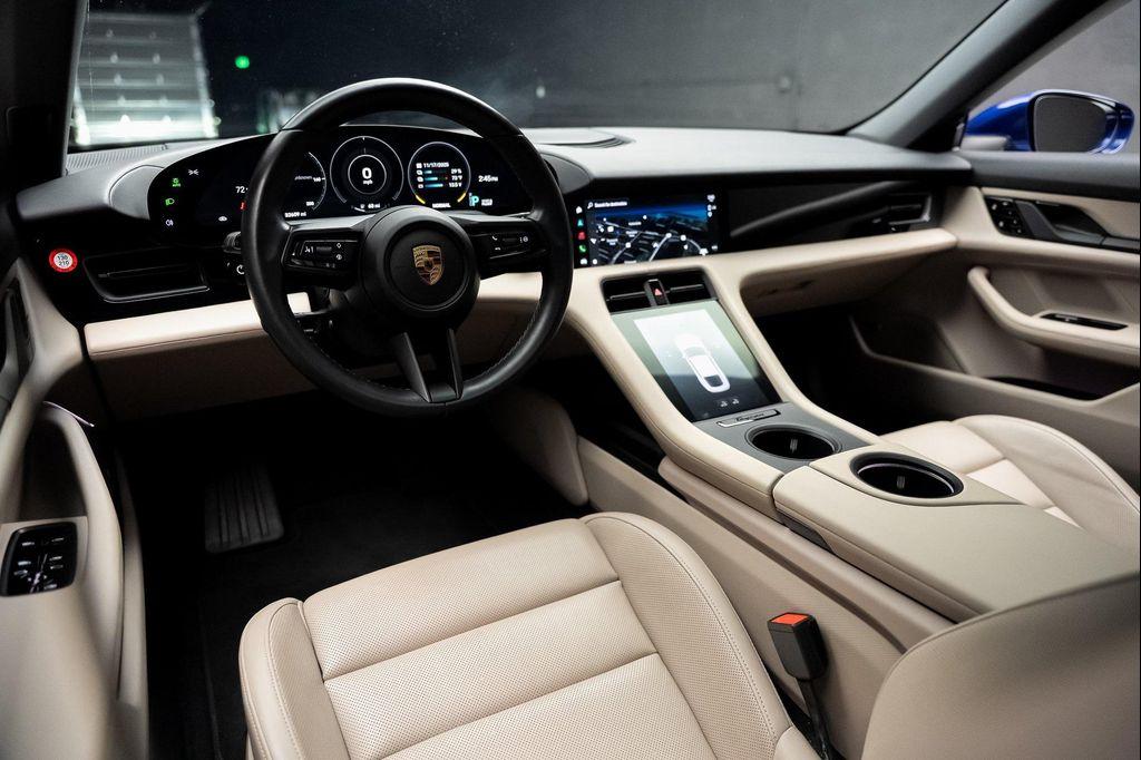used 2021 Porsche Taycan car, priced at $45,999