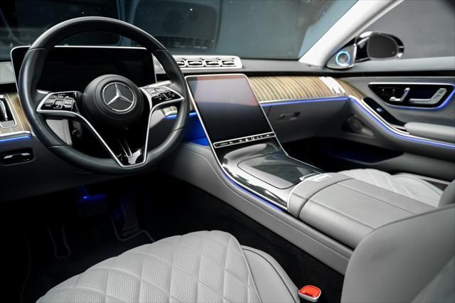 used 2022 Mercedes-Benz S-Class car, priced at $74,999