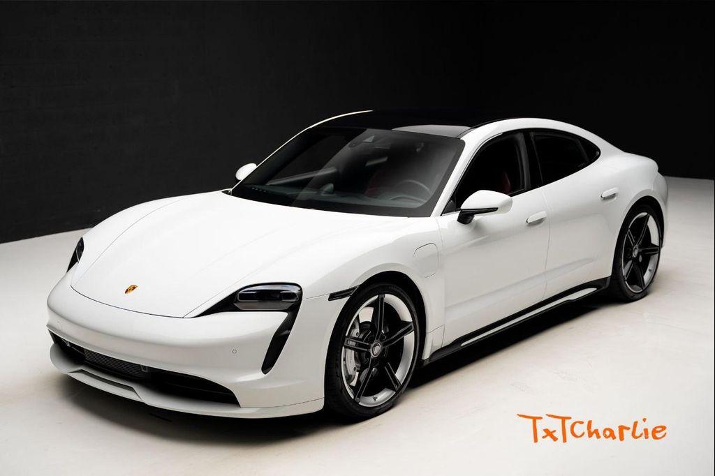 used 2022 Porsche Taycan car, priced at $52,999