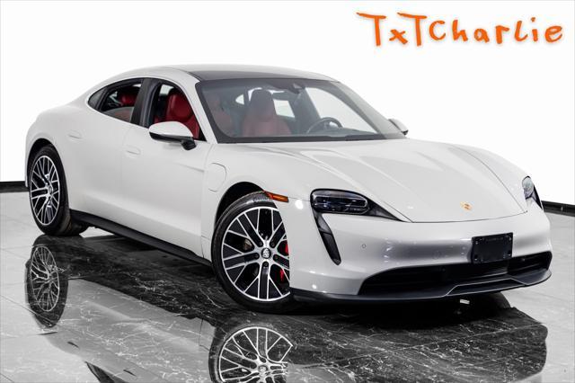 used 2021 Porsche Taycan car, priced at $63,999