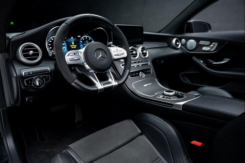 used 2021 Mercedes-Benz AMG C 63 car, priced at $51,999