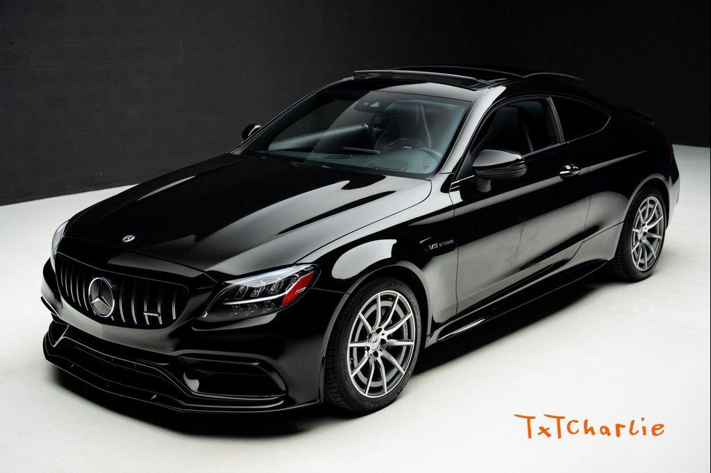 used 2021 Mercedes-Benz AMG C 63 car, priced at $51,999