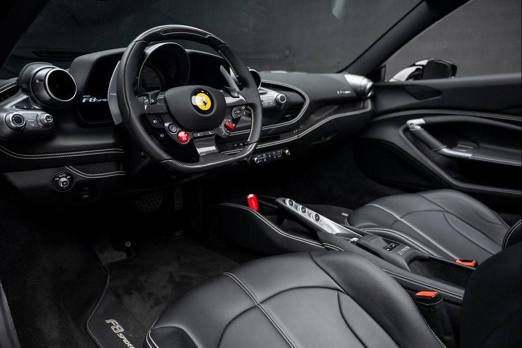 used 2021 Ferrari F8 Spider car, priced at $389,999