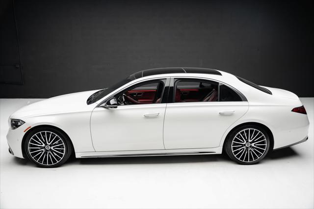 used 2021 Mercedes-Benz S-Class car, priced at $60,999