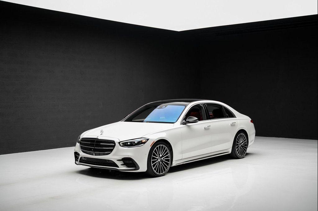 used 2021 Mercedes-Benz S-Class car, priced at $60,600