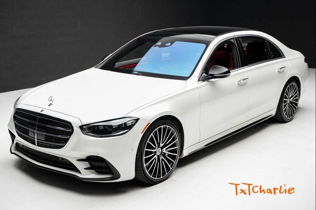 used 2021 Mercedes-Benz S-Class car, priced at $60,600