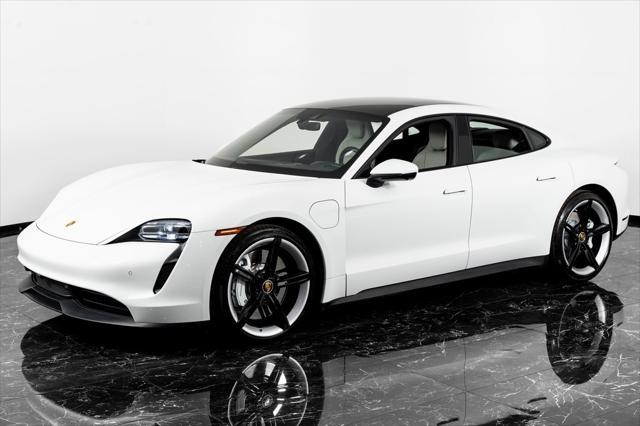 used 2021 Porsche Taycan car, priced at $63,999