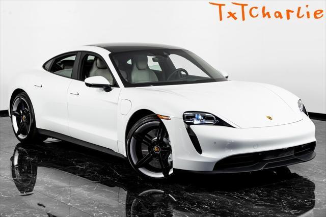 used 2021 Porsche Taycan car, priced at $63,999