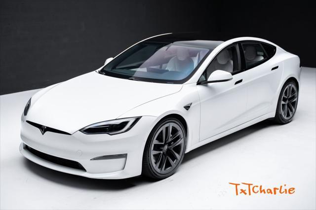 used 2022 Tesla Model S car, priced at $60,999