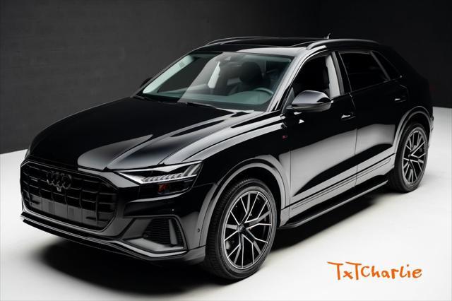 used 2020 Audi Q8 car, priced at $42,999