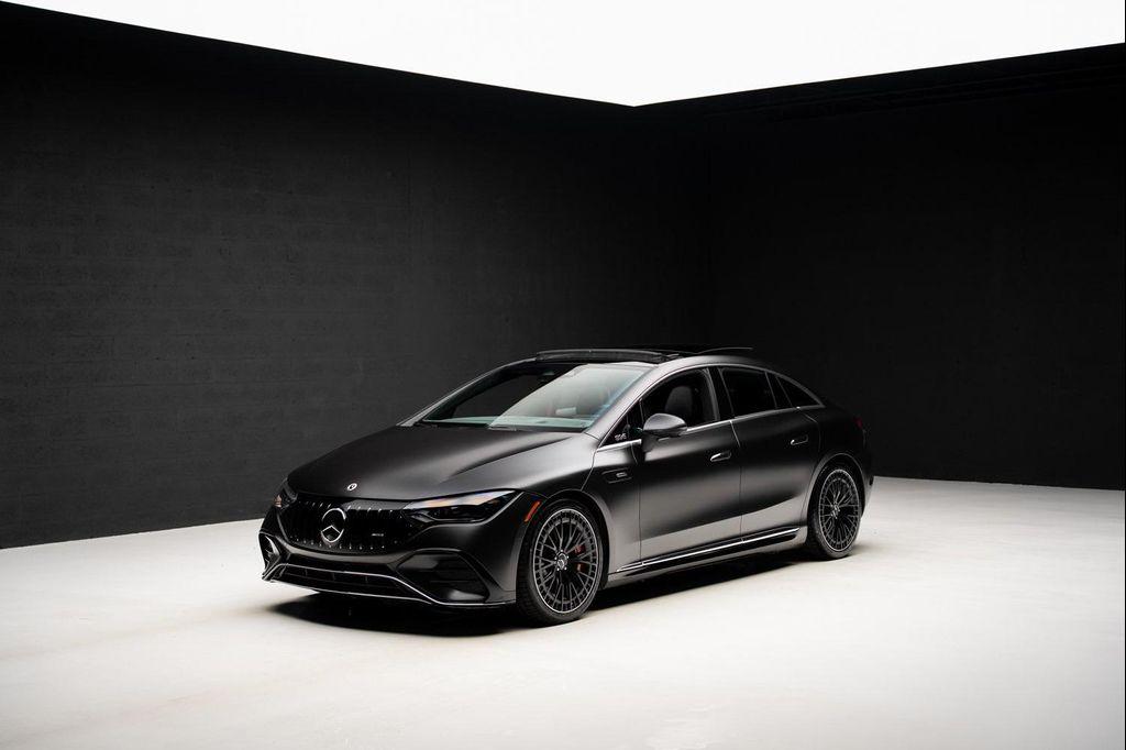 used 2023 Mercedes-Benz AMG EQE car, priced at $53,899