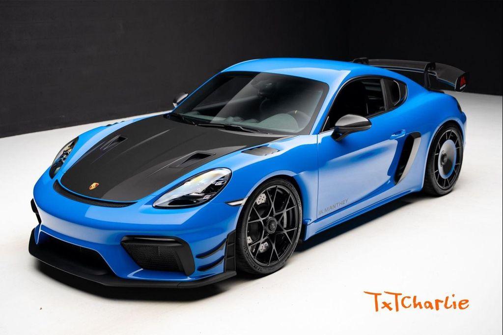 used 2024 Porsche 718 Cayman car, priced at $225,000