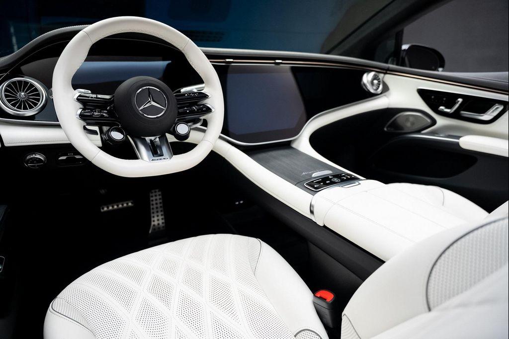 used 2024 Mercedes-Benz AMG EQS car, priced at $97,999