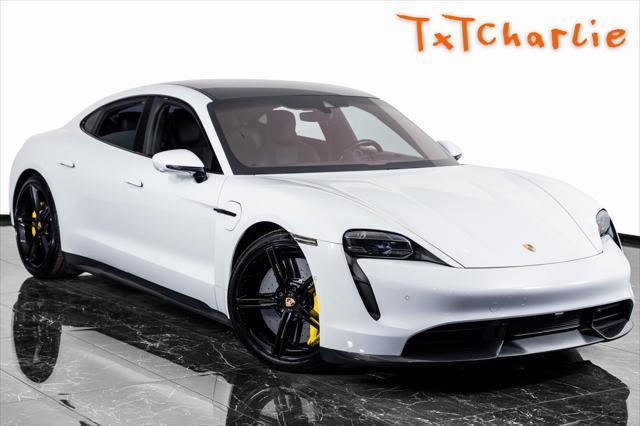 used 2020 Porsche Taycan car, priced at $77,777