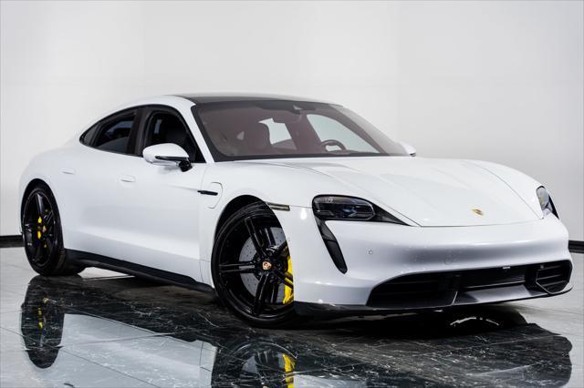 used 2020 Porsche Taycan car, priced at $77,777