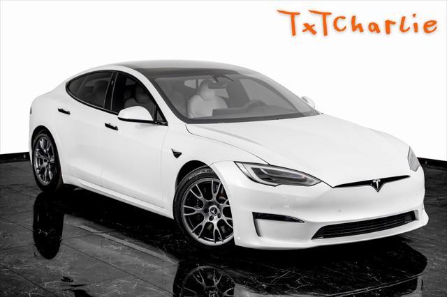 used 2021 Tesla Model S car, priced at $60,999