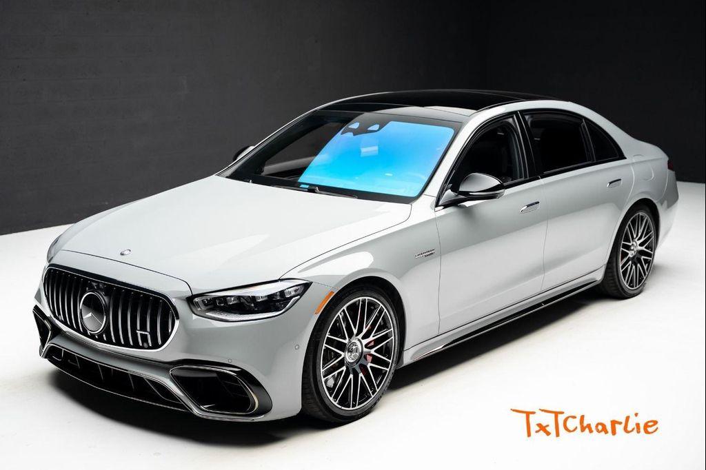 used 2024 Mercedes-Benz AMG S 63 E car, priced at $163,999