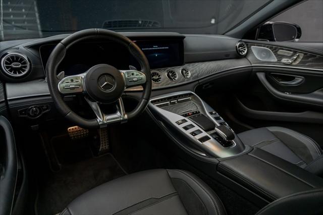 used 2021 Mercedes-Benz AMG GT car, priced at $64,999