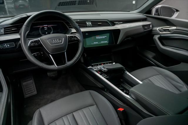 used 2024 Audi Q8 e-tron car, priced at $53,999