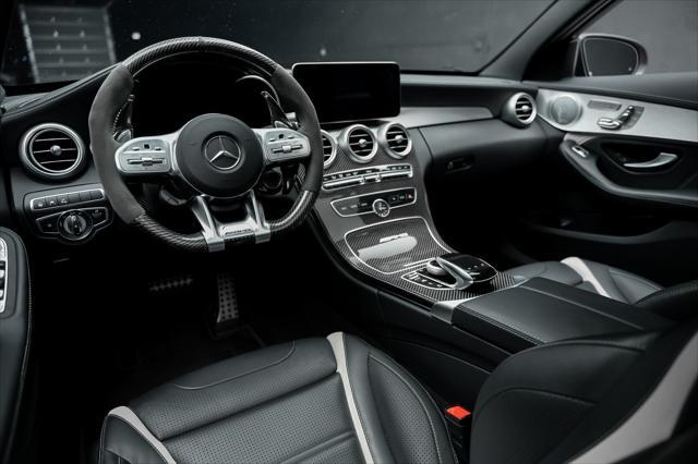 used 2021 Mercedes-Benz AMG C 63 car, priced at $66,999
