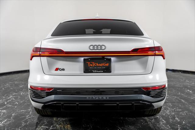 used 2024 Audi Q8 e-tron car, priced at $53,999