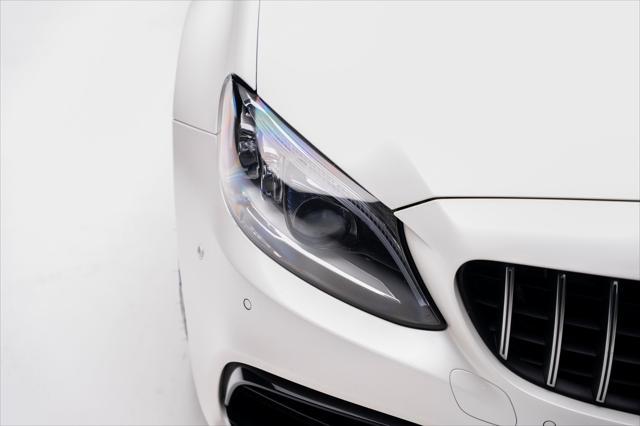 used 2021 Mercedes-Benz AMG C 63 car, priced at $53,999