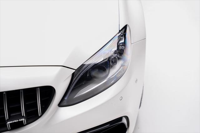 used 2021 Mercedes-Benz AMG C 63 car, priced at $53,999