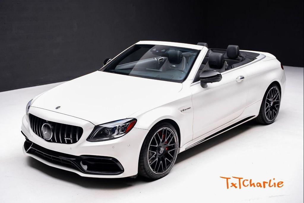 used 2021 Mercedes-Benz AMG C 63 car, priced at $53,999