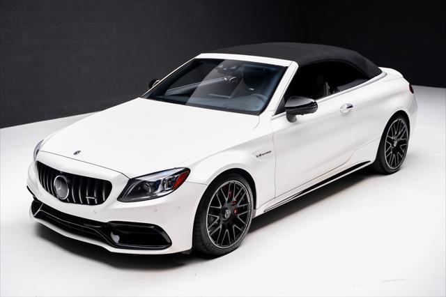 used 2021 Mercedes-Benz AMG C 63 car, priced at $53,999